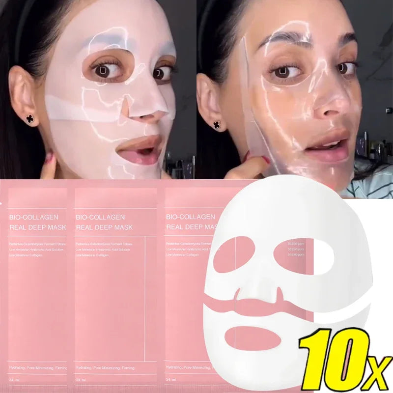 Bio-Kollagen-Gesichtsmaske