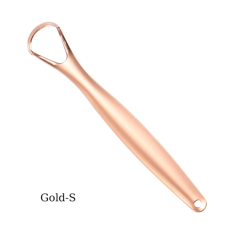 Edelstahl Zungenschaber – Frischer Atem & Effektive Mundhygiene