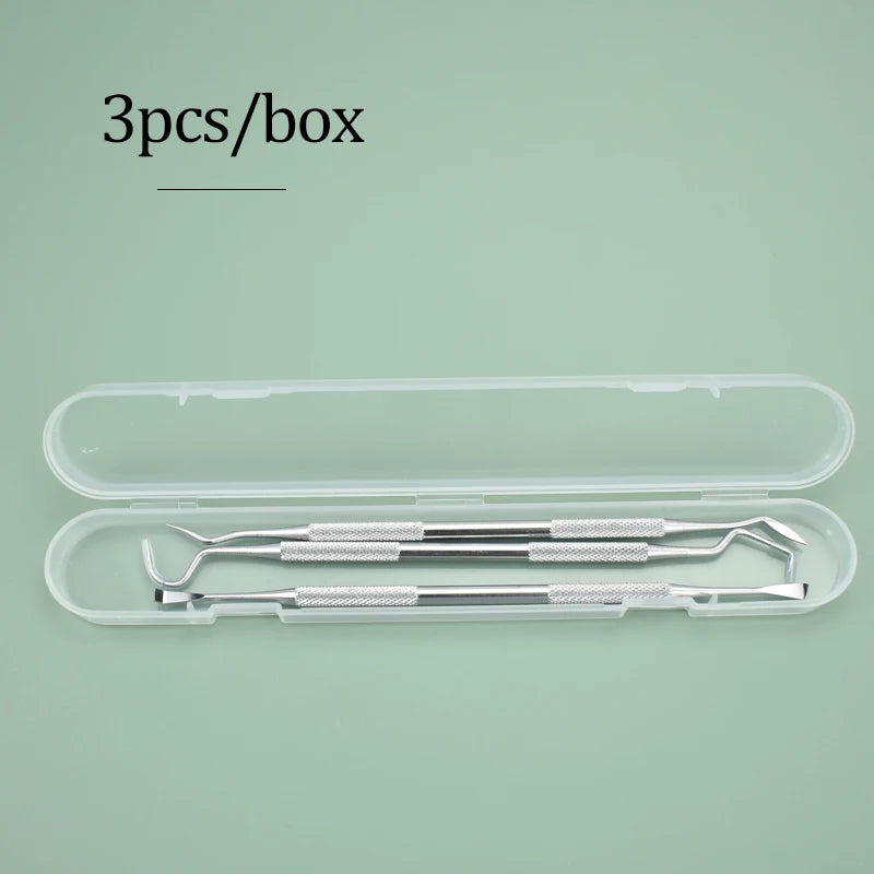 Zahnarzt Sauber Werkzeuge Dental Spiegel Doppel Sonde/sichel/schuh Zahn Reiniger Edelstahl Dental Werkzeug Produkte Mundpflege kit