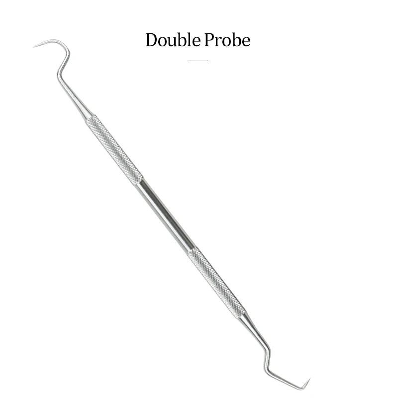 Zahnarzt Sauber Werkzeuge Dental Spiegel Doppel Sonde/sichel/schuh Zahn Reiniger Edelstahl Dental Werkzeug Produkte Mundpflege kit